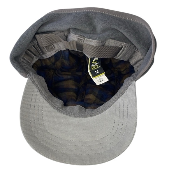 Sunday Afternoons‎ Grey Alpine Tundra Hat / Cap. Flannel liner. Fleece earflaps. - Picture 7 of 11